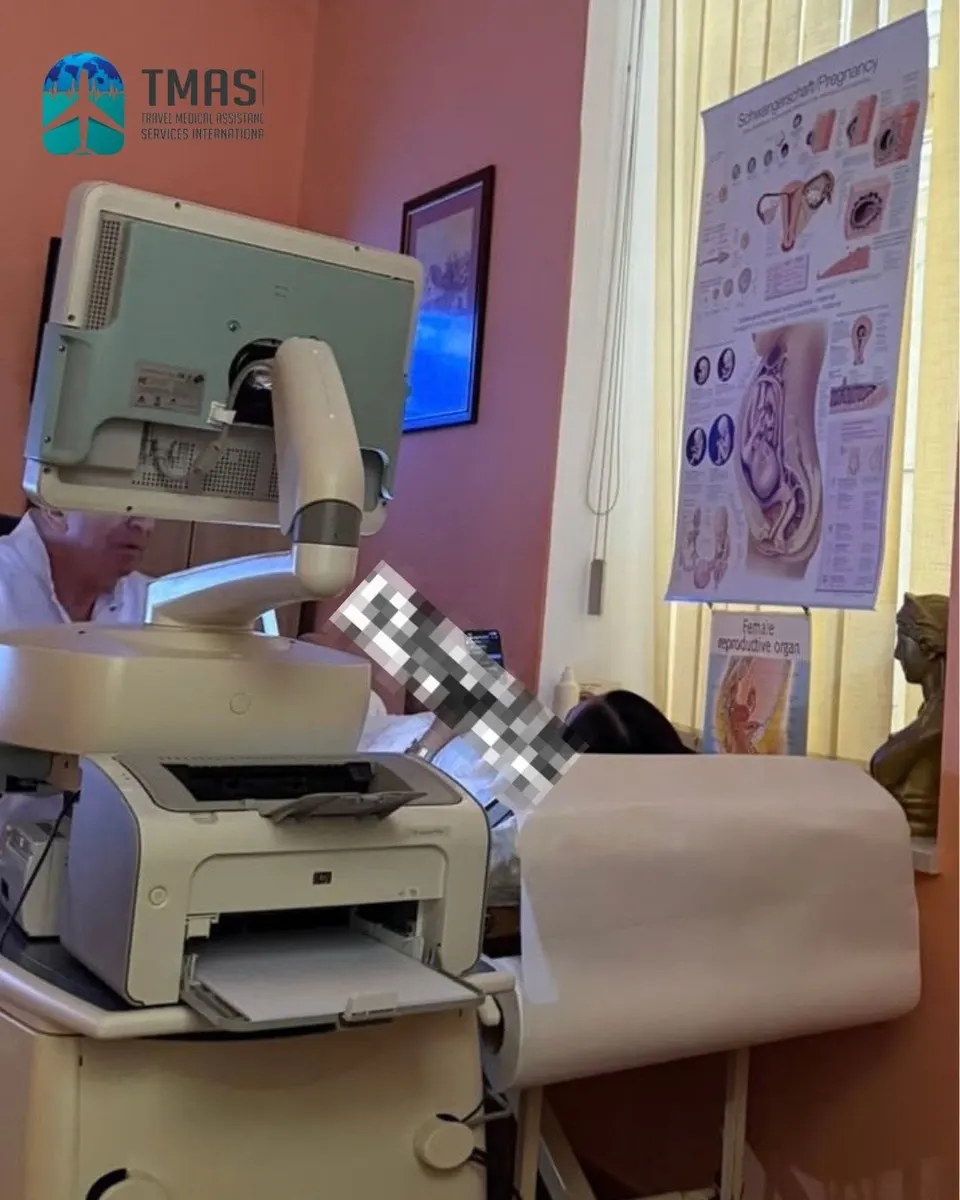 A specialist examination with the TMASI representative at the guest side